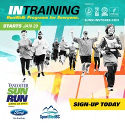 Vancouver Sun Run InTraining Clinics, presented by the Sun Run Stores and SportMedBC